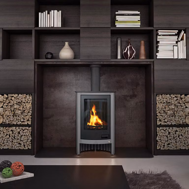 Termocamino HS FLAMINGO MASTERFLAMME Piccolo I - grigio