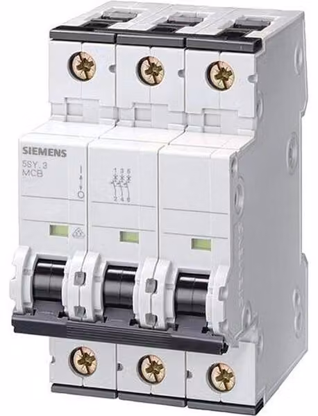 Interruttore miniaturizzato 5SY6325-7 C25A 3 poli 6kA (5SY6325-7)