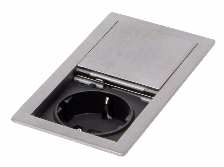 Presa di corrente per cucina VersaHIT, presa di corrente da incasso per cucina IP54, piano di lavoro