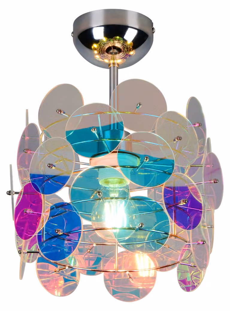 Reality Leuchten IRIDE plafoniera DH 25x33 cm lampada da soffitto colorata