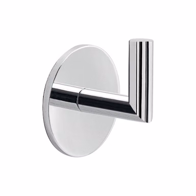 Appendiabiti da muro in ottone e alluminio 3626 Gedy serie GEA Cromato
