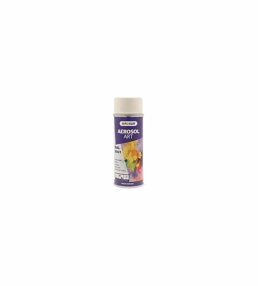 DUPLI-COLOR Aerosol Art RAL 9001 Bianco crema satinato 400 ml