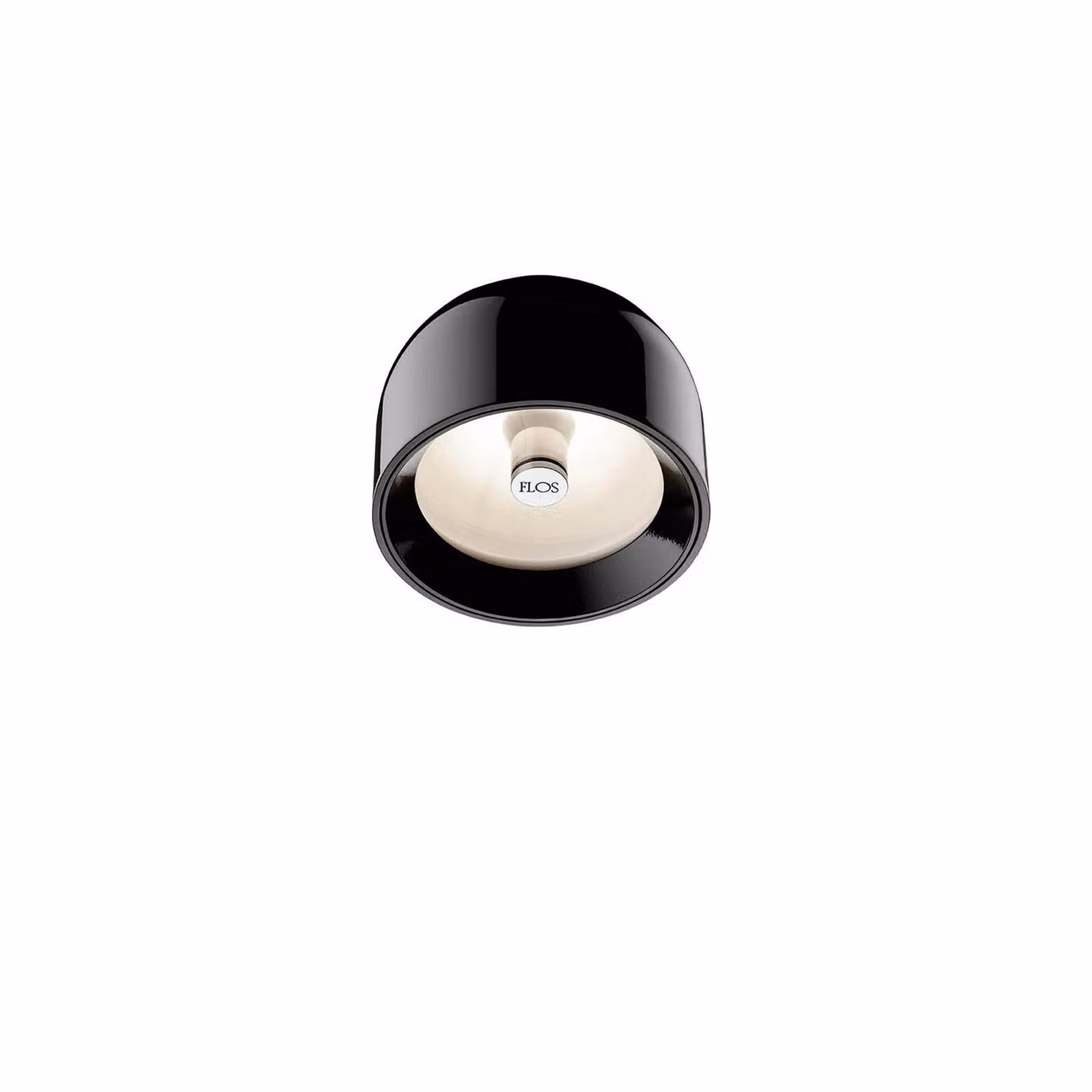 Flos - Wan Ceiling/Wall - Lampade nere - Nero