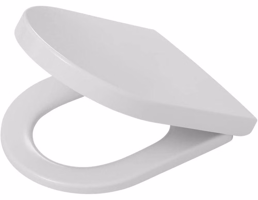tiger memphis sedile per wc, acciaio inox, duroplast, bianco, 36