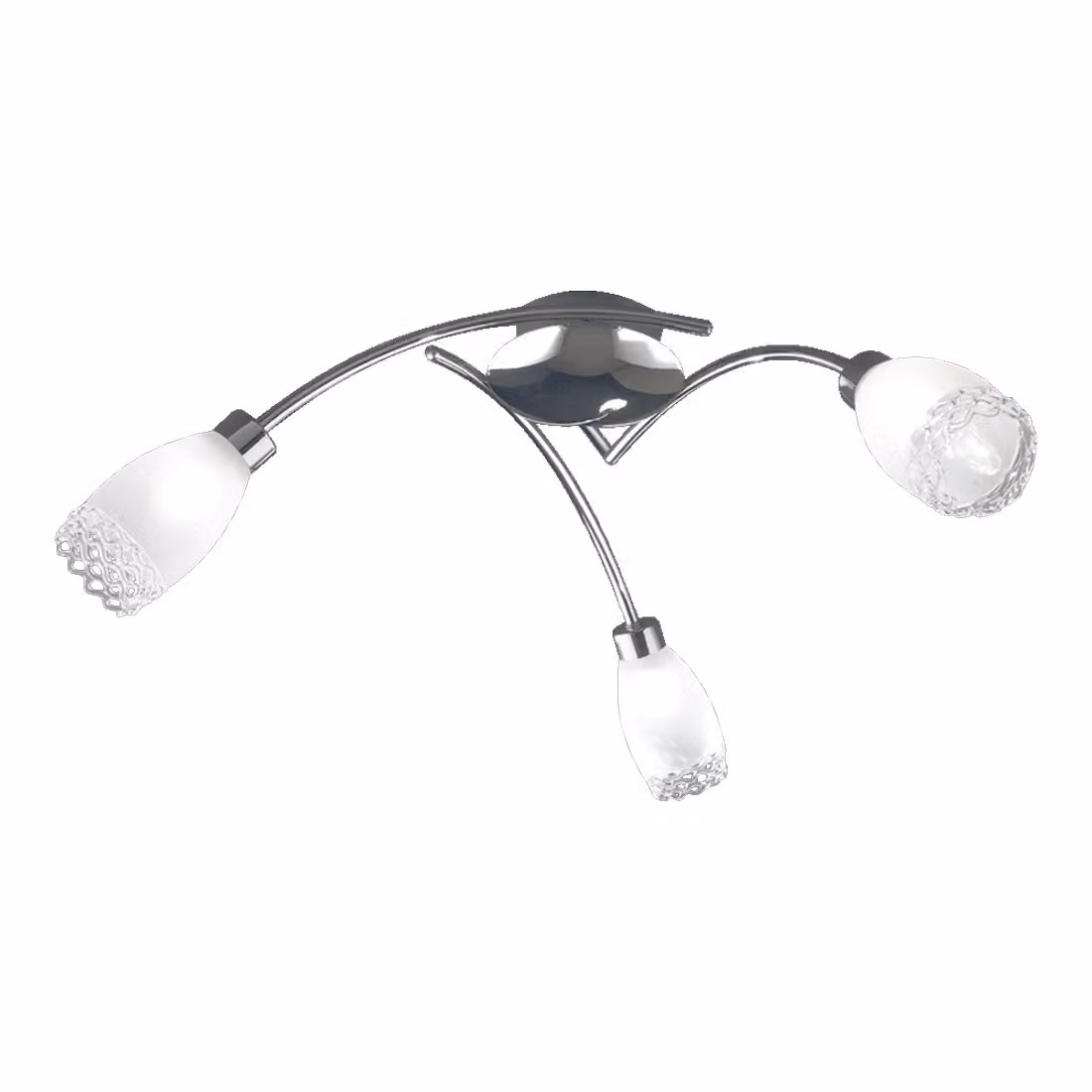 OFRA plafoniera 3xG9/40W, cromo/opaco/chiaro L: 580, H: 180, attacco G9, dimmerabile