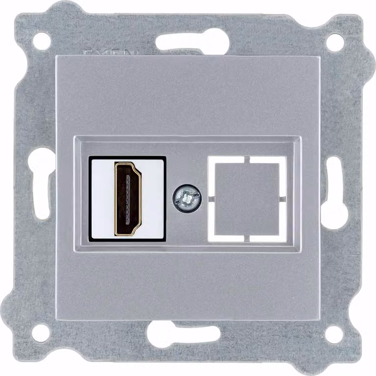 Presa HDMI con spina argento 269/10E EXEN