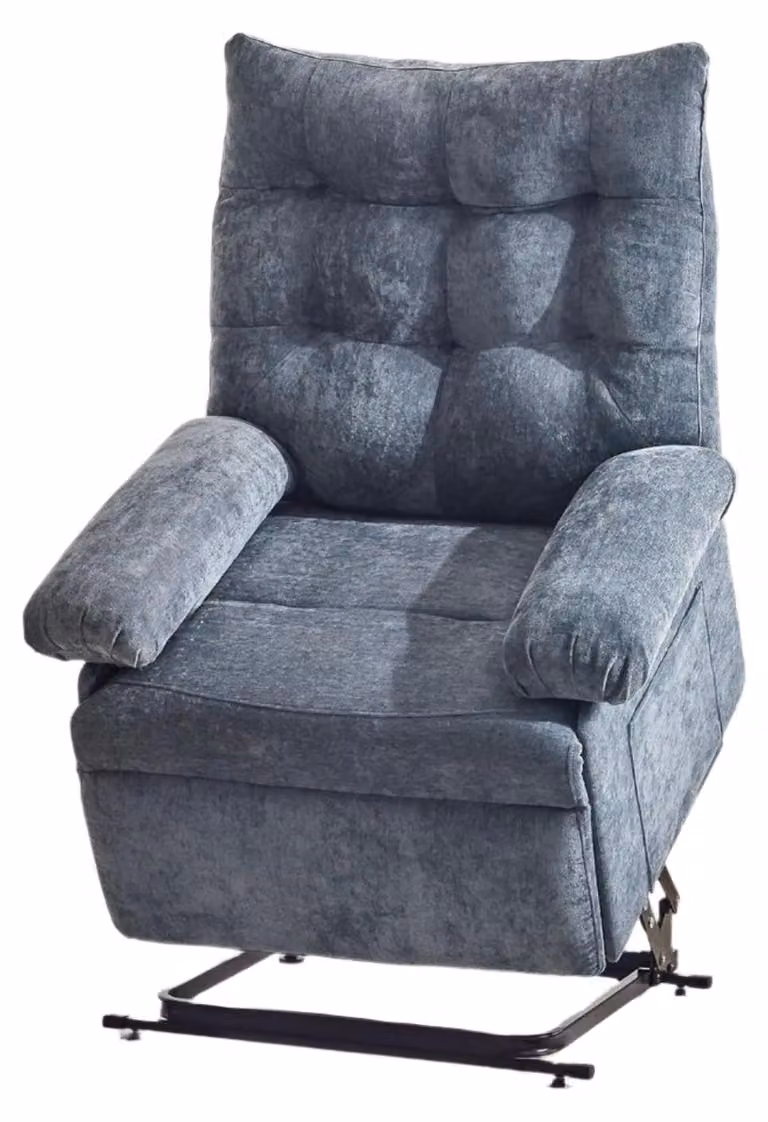 Poltrona elevatrice elettrica - Sedia elevatrice - Poltrona regolabile - Sedia confortevole - Cuscino imbottito