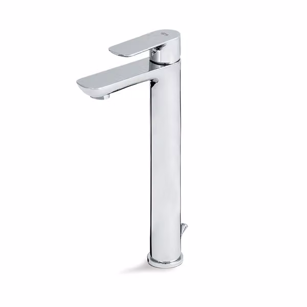 Miscelatore lavabo alto con scarico Vema SLATE V14020 - Cromato Lucido