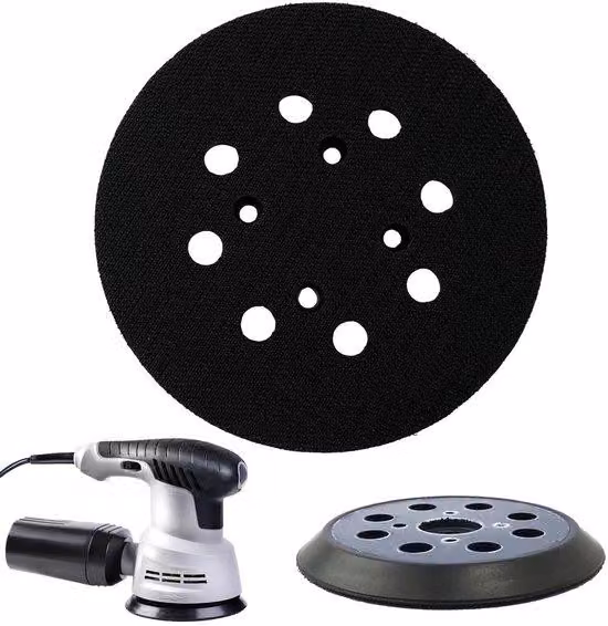Disco abrasivo professionale Ø 125 mm per levigatrici eccentriche - alta qualità - risultati di levigatura rapidi ed efficienti