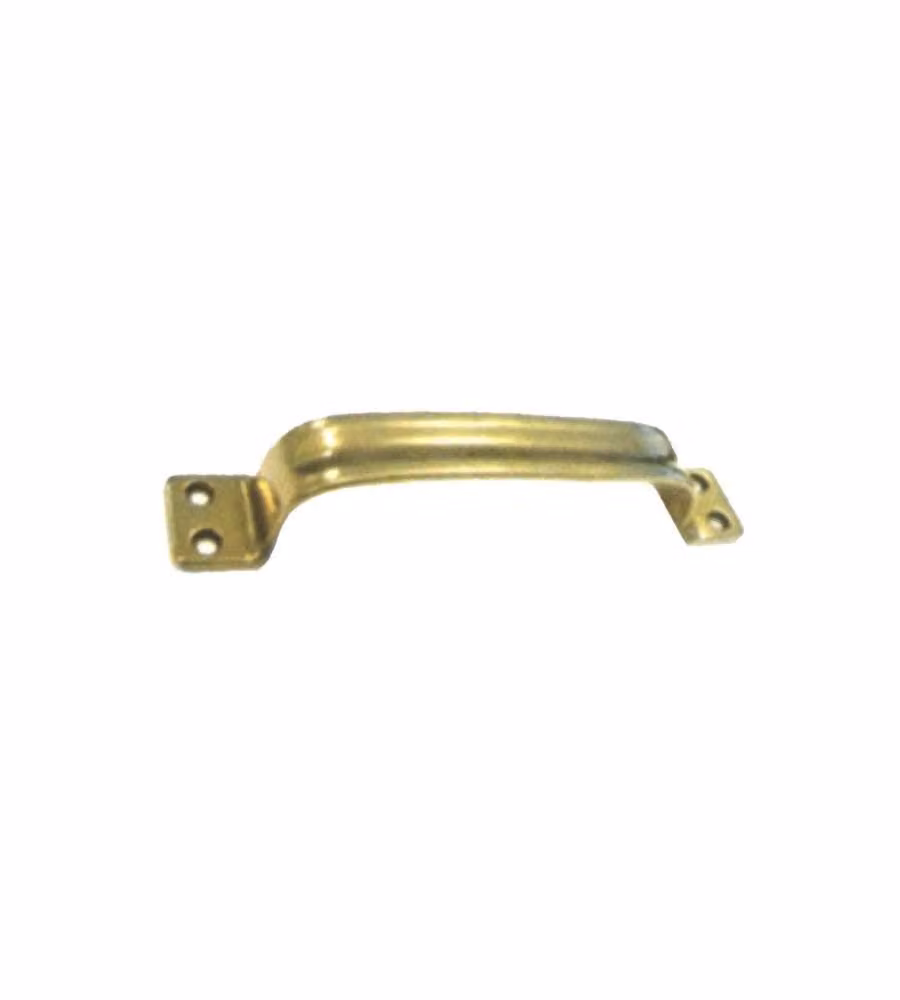 Maniglia Scanalata Ottone Mm 140