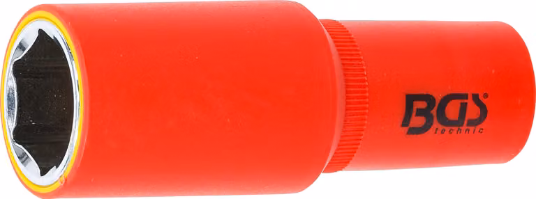 BGS VDE Chiave a bussola esagonale a comando quadrato 12,5 mm (1/2") SW 22 mm - 72072