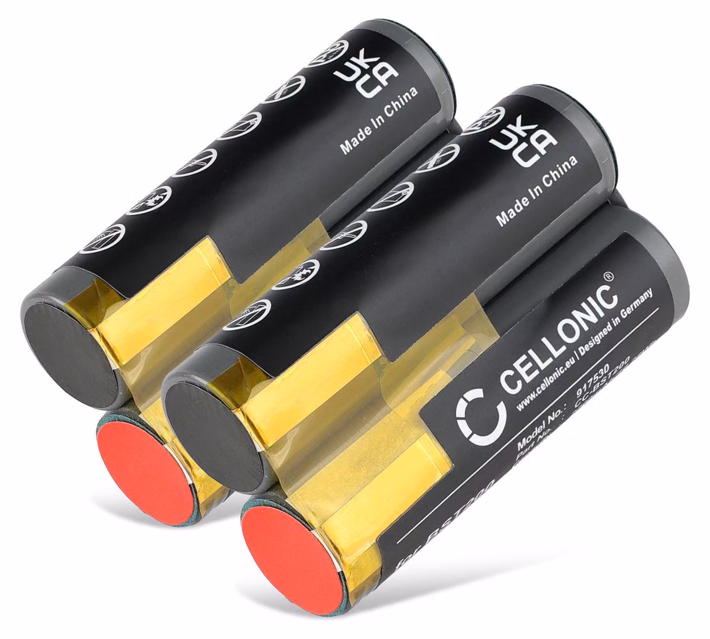 subtel 2x Batteria compatibile con Bosch PSR 200 LI, 7.2, BST200