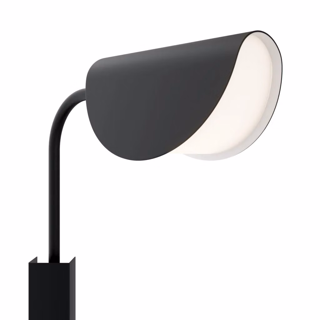 Applique Maytoni Mollis nera in metallo con attacco G9 MOD126WL-01B – 2