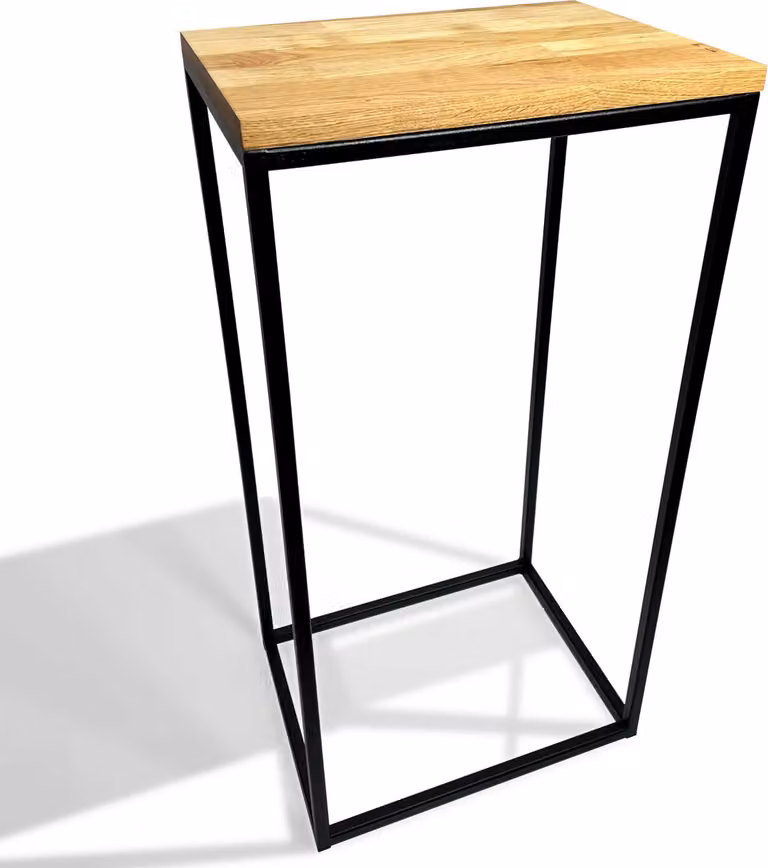 Consolle per mobili nera 40x80x30cm singola