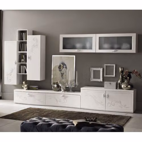 Parete attrezzata design classico 099