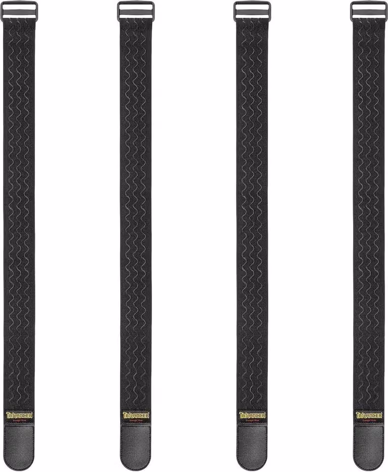 Cinghie elastiche Trilancer con strisce antiscivolo 61x5 cm (4 pz.)