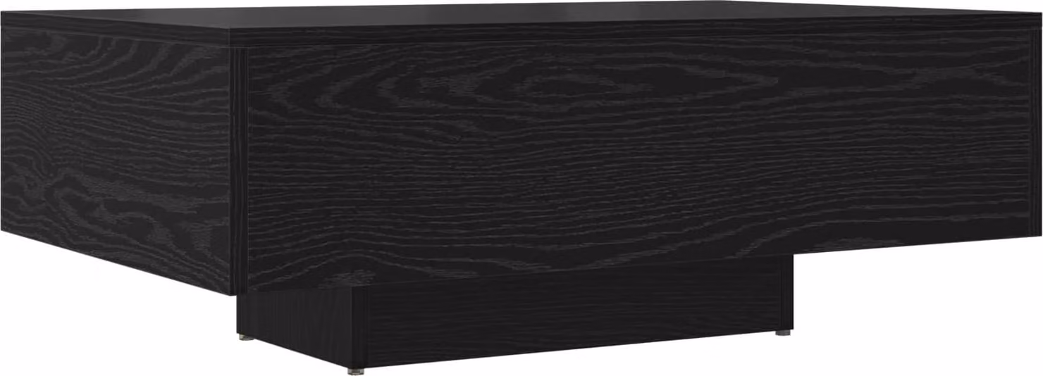 Tavolino da salotto Rovere Nero 85 x 55 x 31 cm