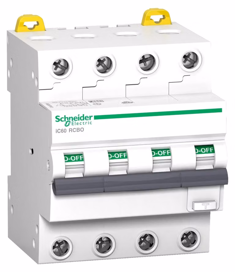 Schneider Electric iC60 RCBO, 6000 A, IP20