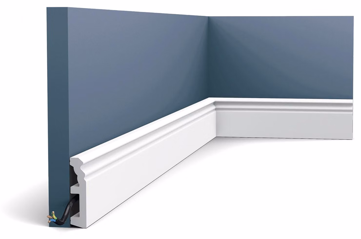 Battiscopa a pavimento Orac Decor LUXXUS SX195 neoclassicismo 2 m