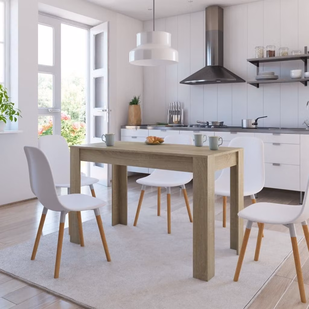 Maison Exclusive - Tavolo da pranzo in rovere Sonoma 120x60x76 cm Materiale ligneo
