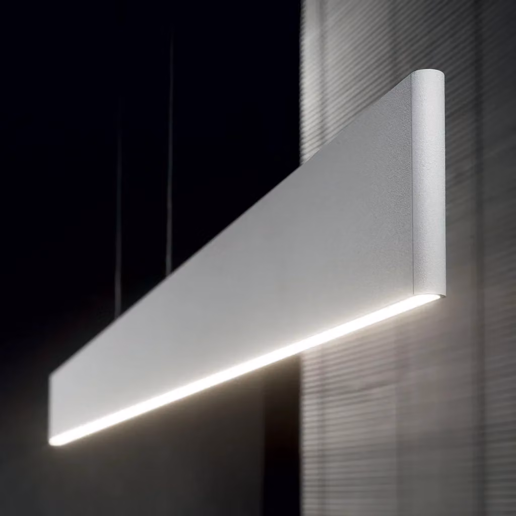 Lampada a soffitto Ideal Lux Collezione STEEL LED 36W luce calda 3000K bianco dimmabile – 2