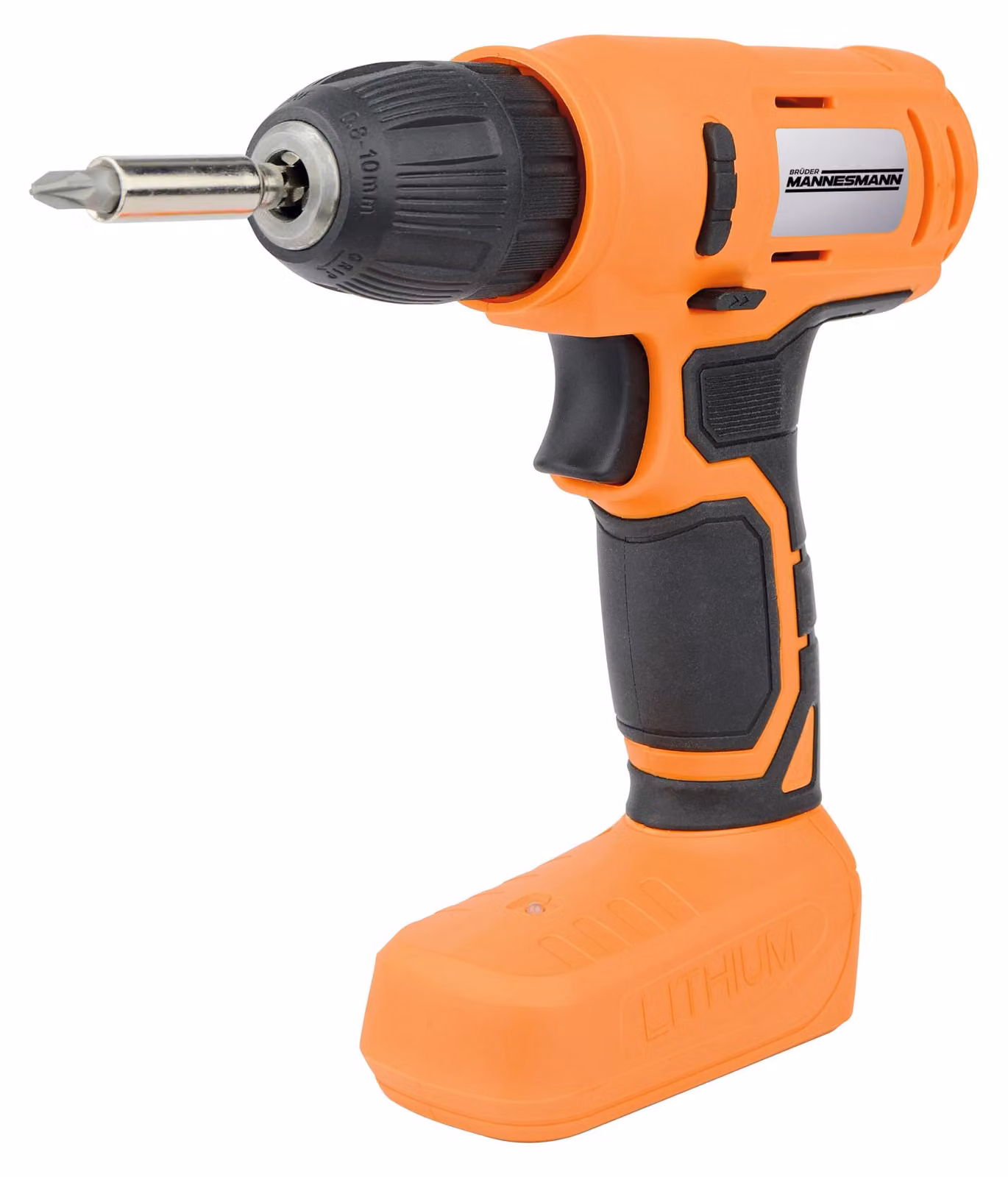 Trapano avvitatore a batteria con assortimento di utensili da 55 pezzi