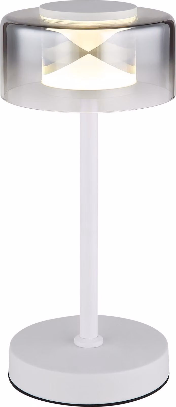Globo Belinda Lampada da tavolo LED 6W bianco neutro bianco, metallo Ø15cm 16024TWR
