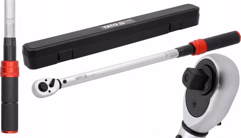 Chiave dinamometrica da 1/2" 60–330 Nm con testa a innesto rapido