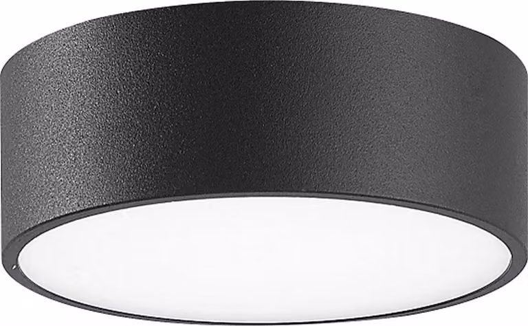 CMD 9025 Applique da esterno in alluminio antracite LED rotondo 55cm 6W IP65