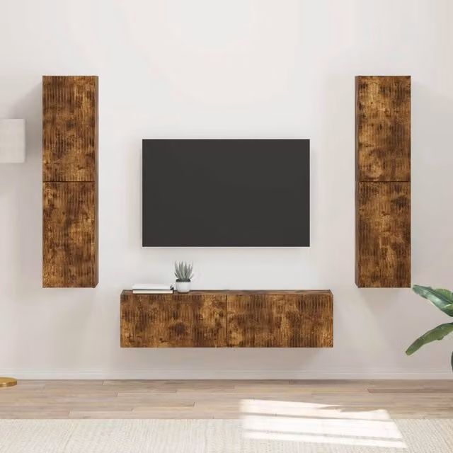 Set mobile TV 6 pz Rovere Fumo 3409128