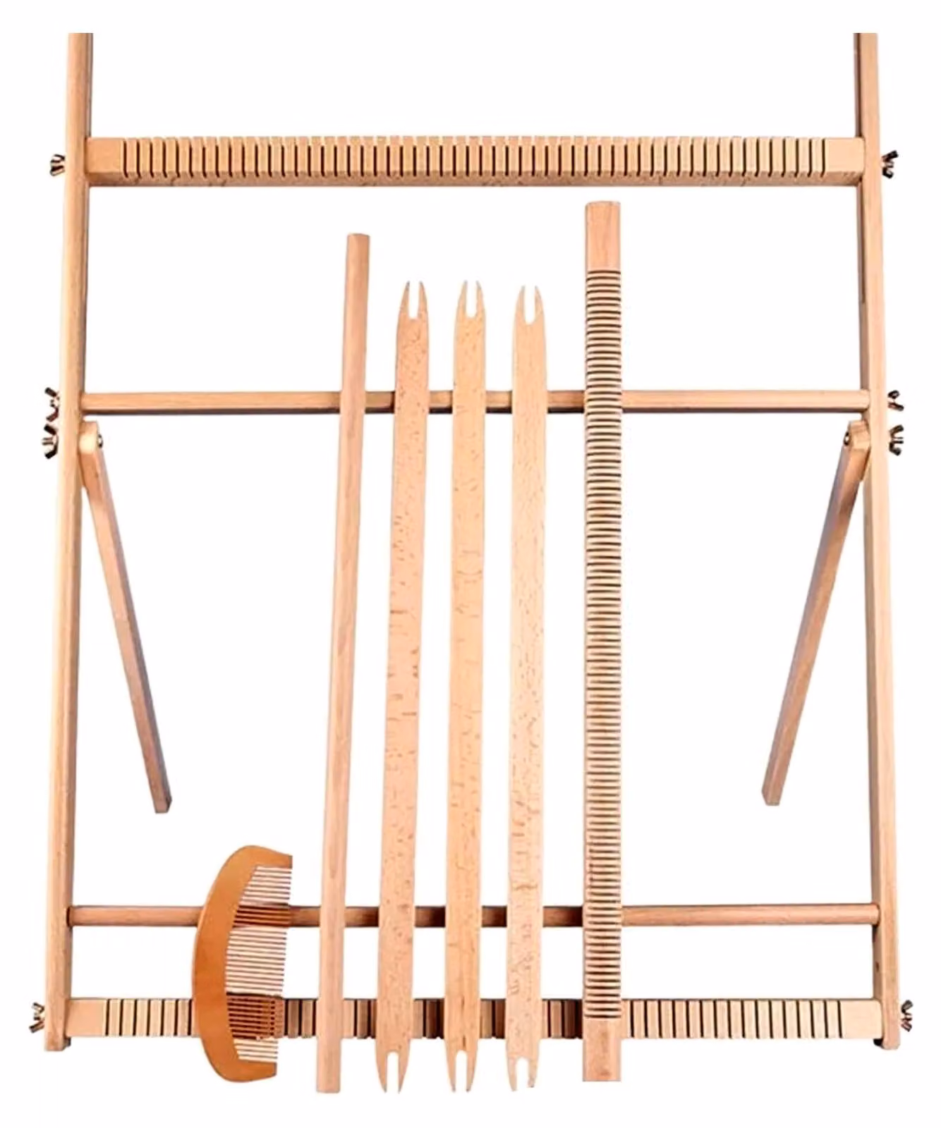 Telaio per tessitura per principianti – Kit completo per la tessitura