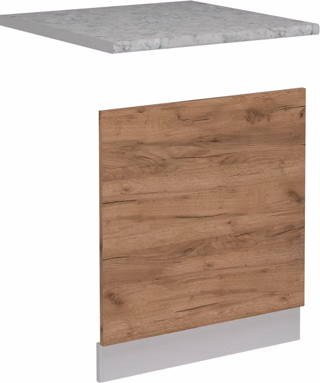 Pannello frontale Vicco R-Line Rovere dorato 60 cm PL Marmo, Model 53008