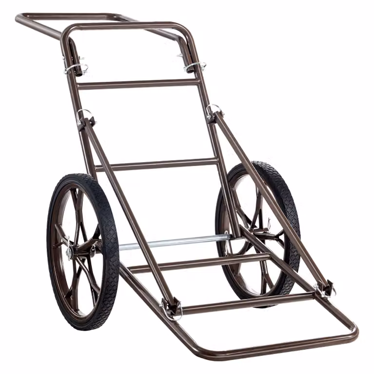 Carrello porta selvaggina VEVOR, carrello porta selvaggina pieghevole da 227 kg, carrello porta selvaggina con due ruote da 42 cm e maniglia ergonomica, accessori per carrello porta selvaggina, carrello da trasporto multiuso per caccia, pesca ed escursion