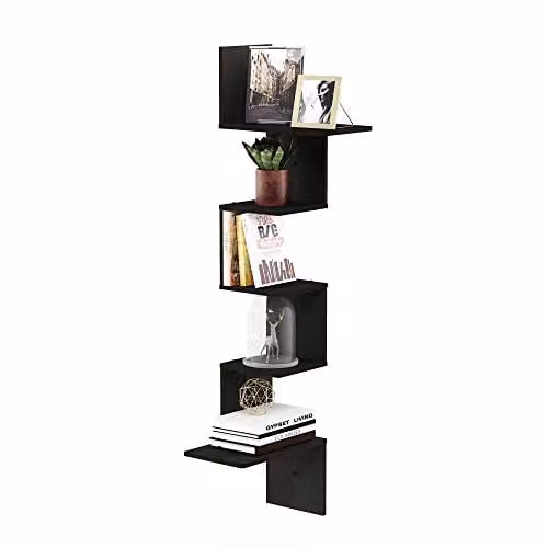 Furinno Rossi Libreria, Marrone (Columbia Walnut), 5 livelli rettangolari