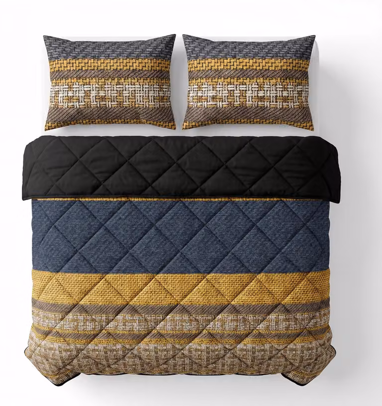 Sleeptime, coperta per letto "Lazy", colore antracite, dimensioni 200 x 200 cm, inclusi copricuscini