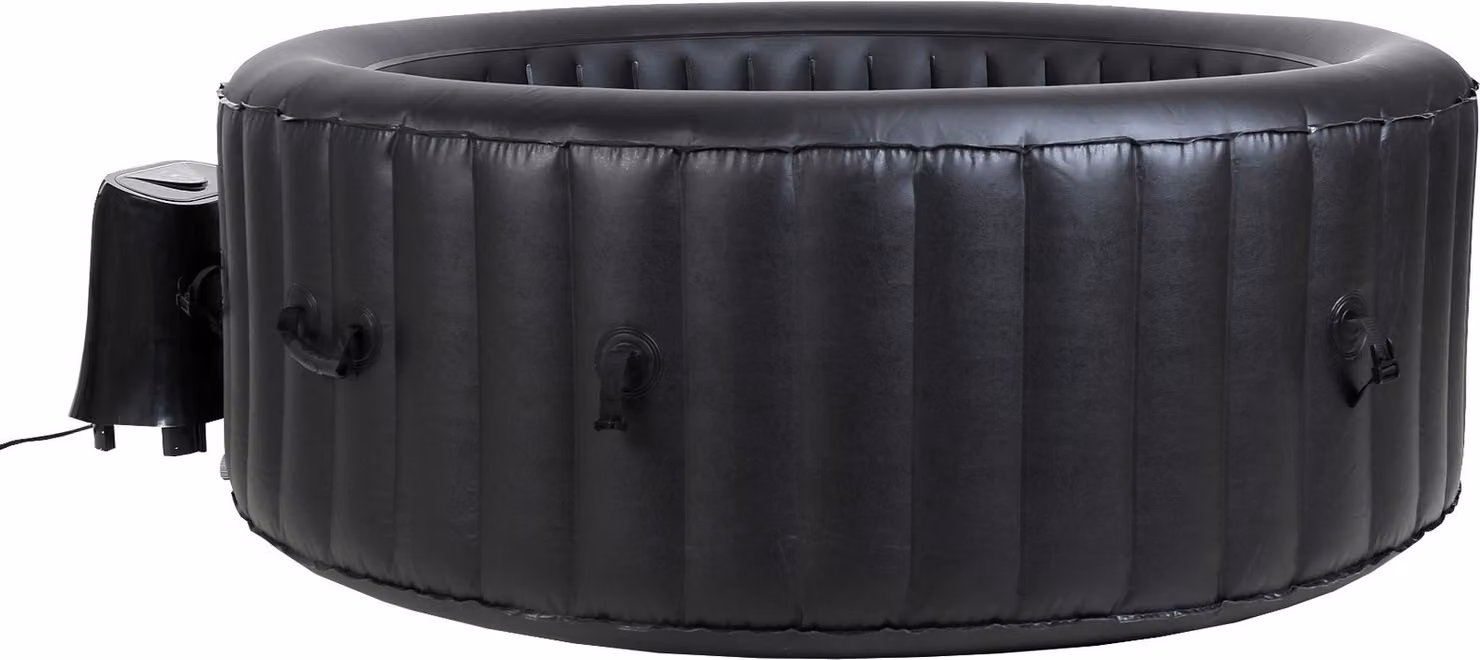 BeneoSpa NUOVO Idromassaggio gonfiabile portatile per 4 persone, spa, nero