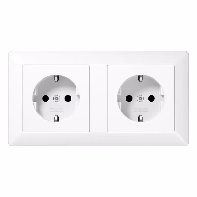 Presa di corrente Jung SCHUKO AS 1522 BF WW AS1522BFWW