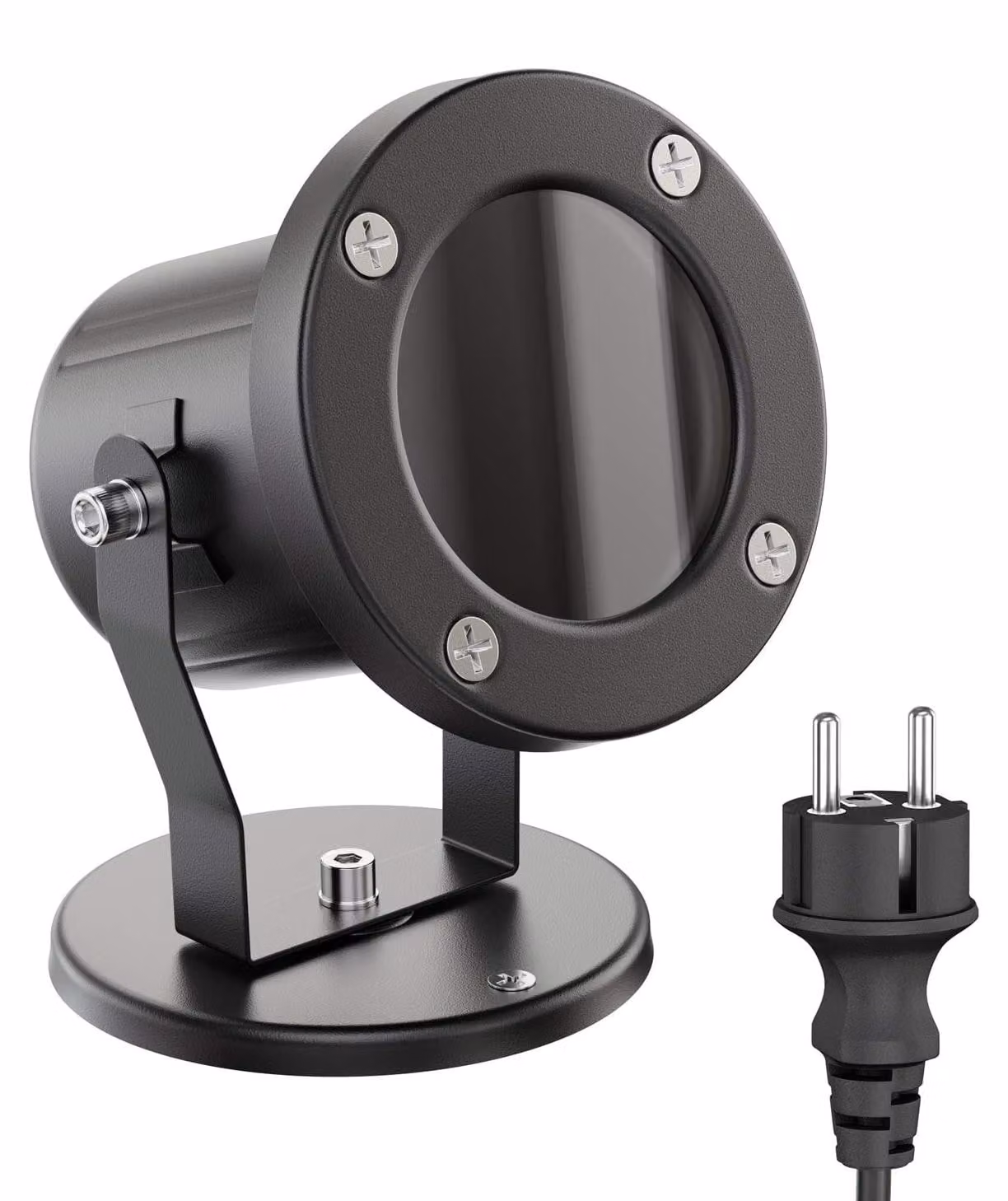 Faretto da giardino - Antracite - IP55 - GU10 - Girevole 270° - Per vialetti, aiuole e zone verdi