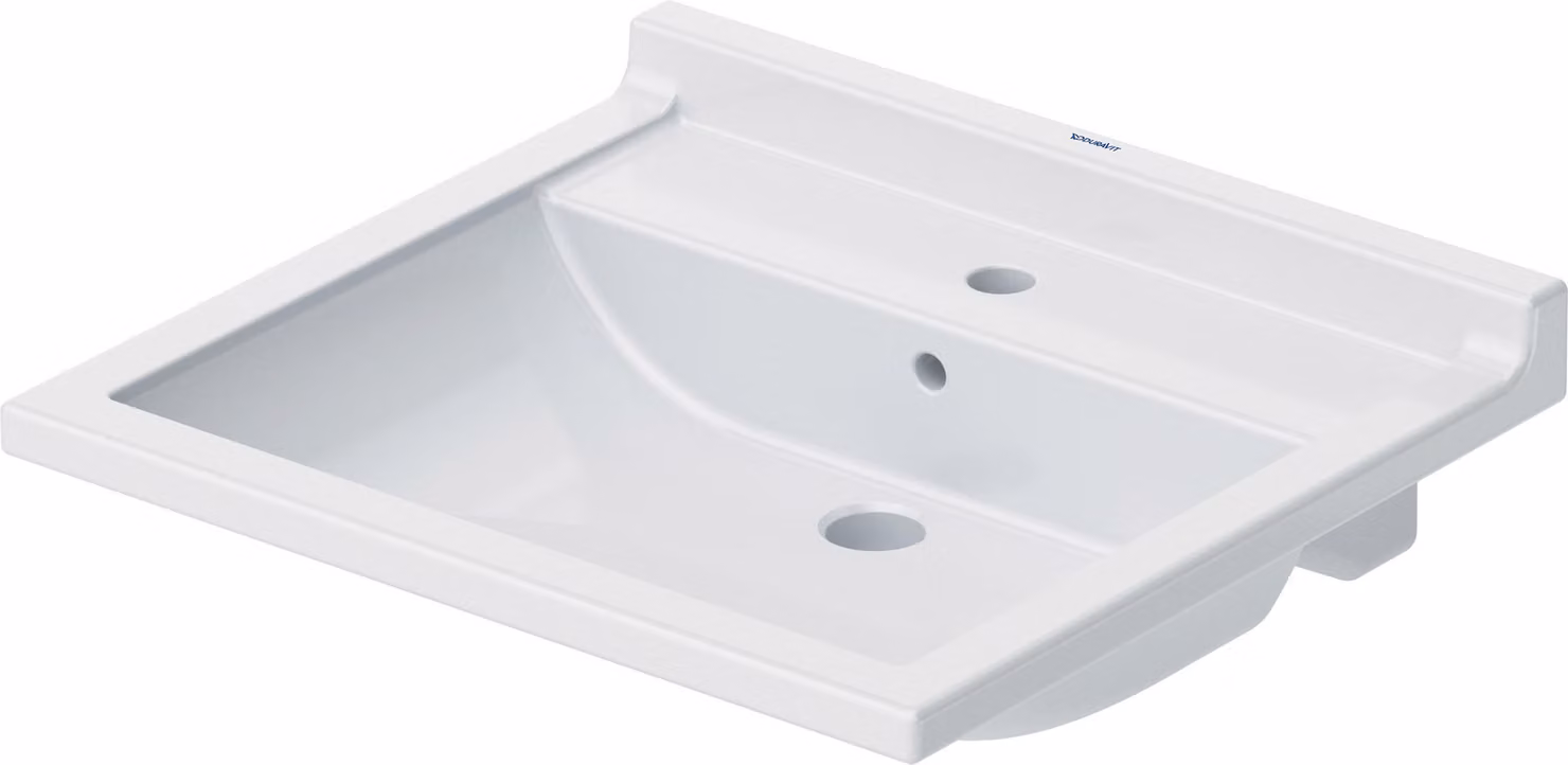 Duravit Lavabo Starck 3 Vital 60cm, 1 trou pour robinet, 0309600000, 0309600000