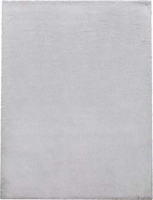 Tappeto Fluffy in ecopelliccia grigio L: 200 cm, P: 290 cm