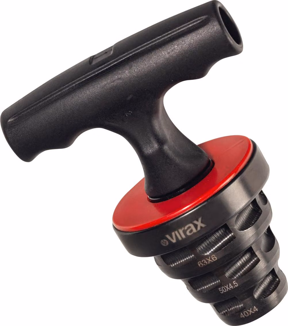 Calibratore VIRAX con cricchetto 40X4-50X4,5-63X6 mm - 221281