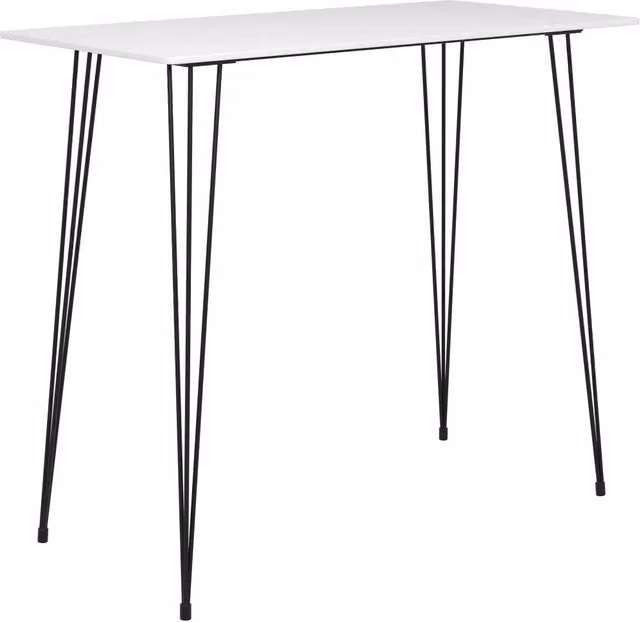 Set da Bar 5 pz Bianco e Grigio 3057405