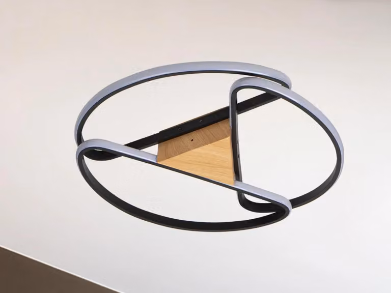 Lampada a soffitto a LED con telecomando, 75W - TA1311/BW