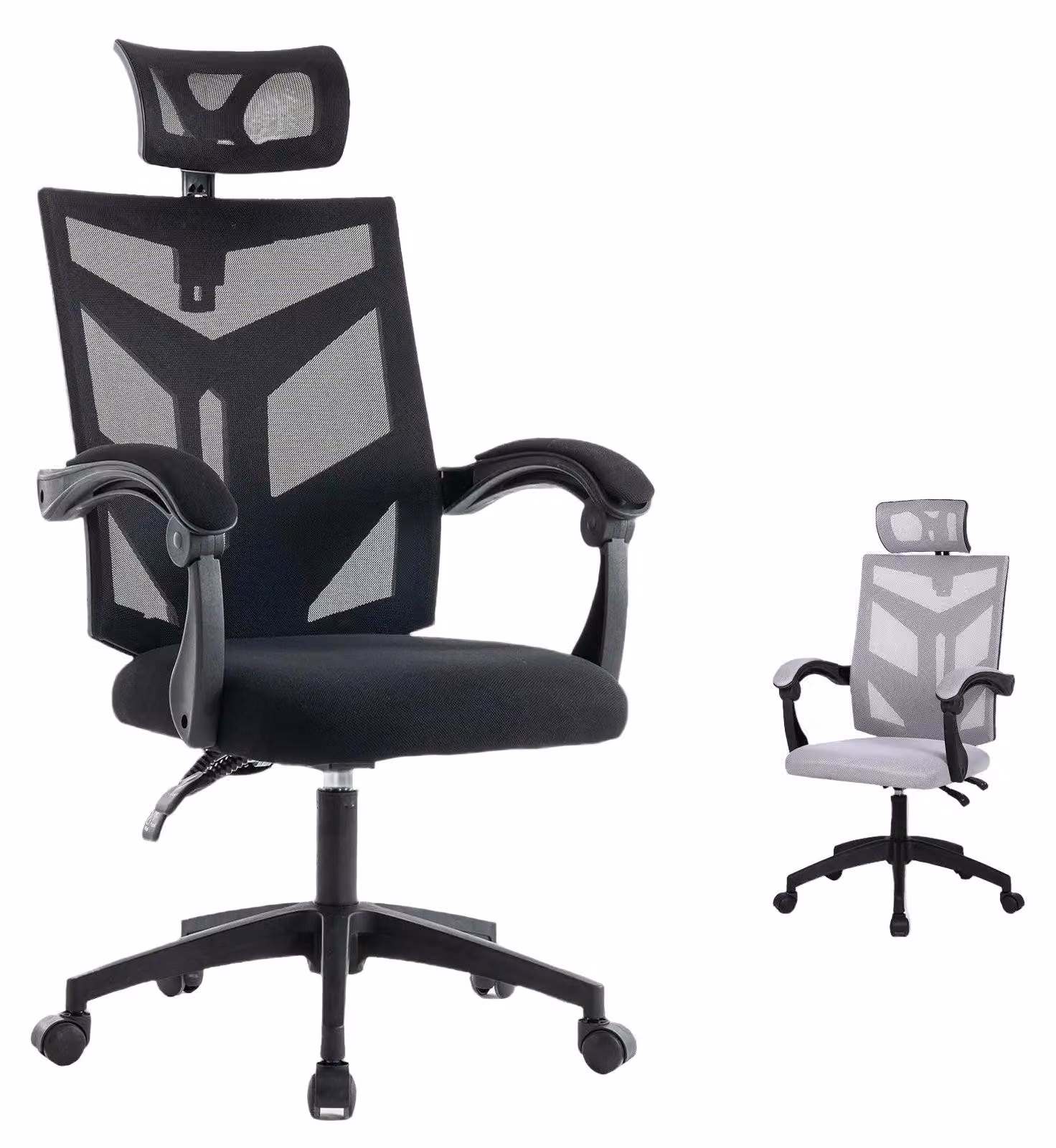 Sedia da gaming ergonomica con poggiapiedi estraibile e imbottitura in memory foam – Nera e rossa