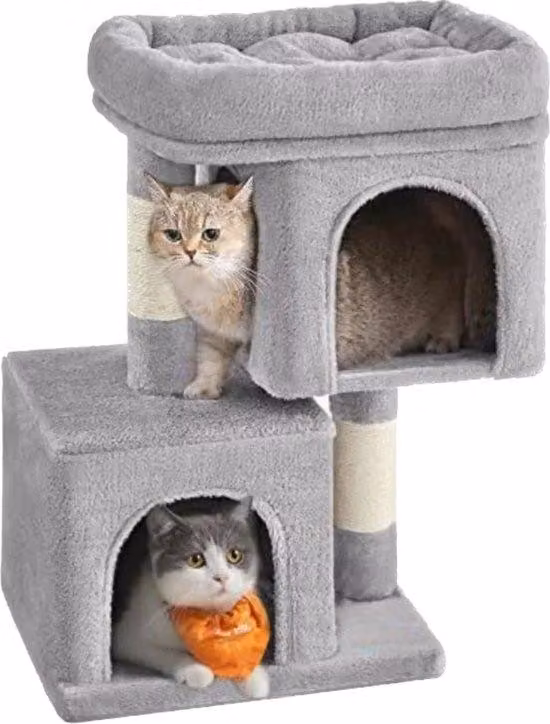 Tiragraffi per gatti di grossa taglia, grigio