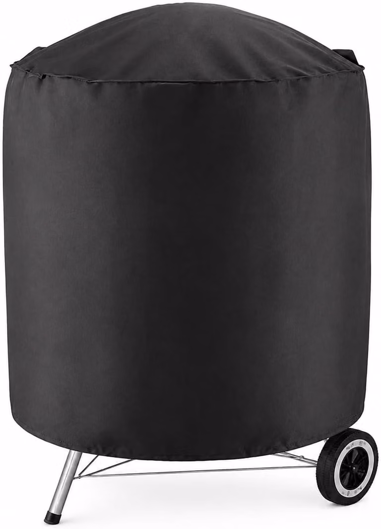 Copertura per barbecue a forma di sfera, impermeabile, diametro 70 x 70 cm, con cordoncino per il giardino