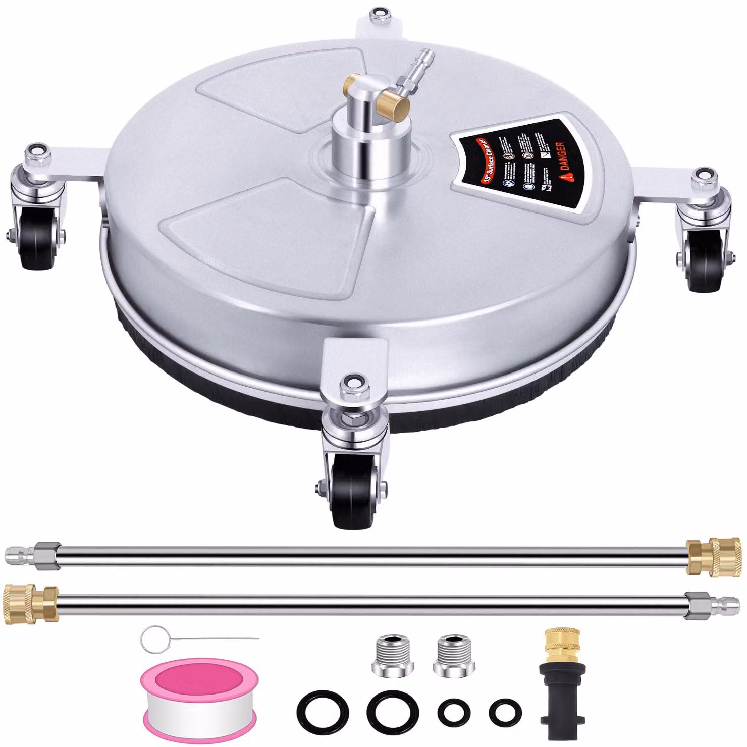 Idropulitrice per pulizia di superfici, diametro 38 cm, compatibile con modelli K2 fino a K7, pressione massima di 4000 PSI