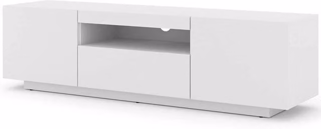 Mobile TV Aura Bim Furniture Bianco Opaco L: 150 cm, P: 37 cm, H: 42 cm