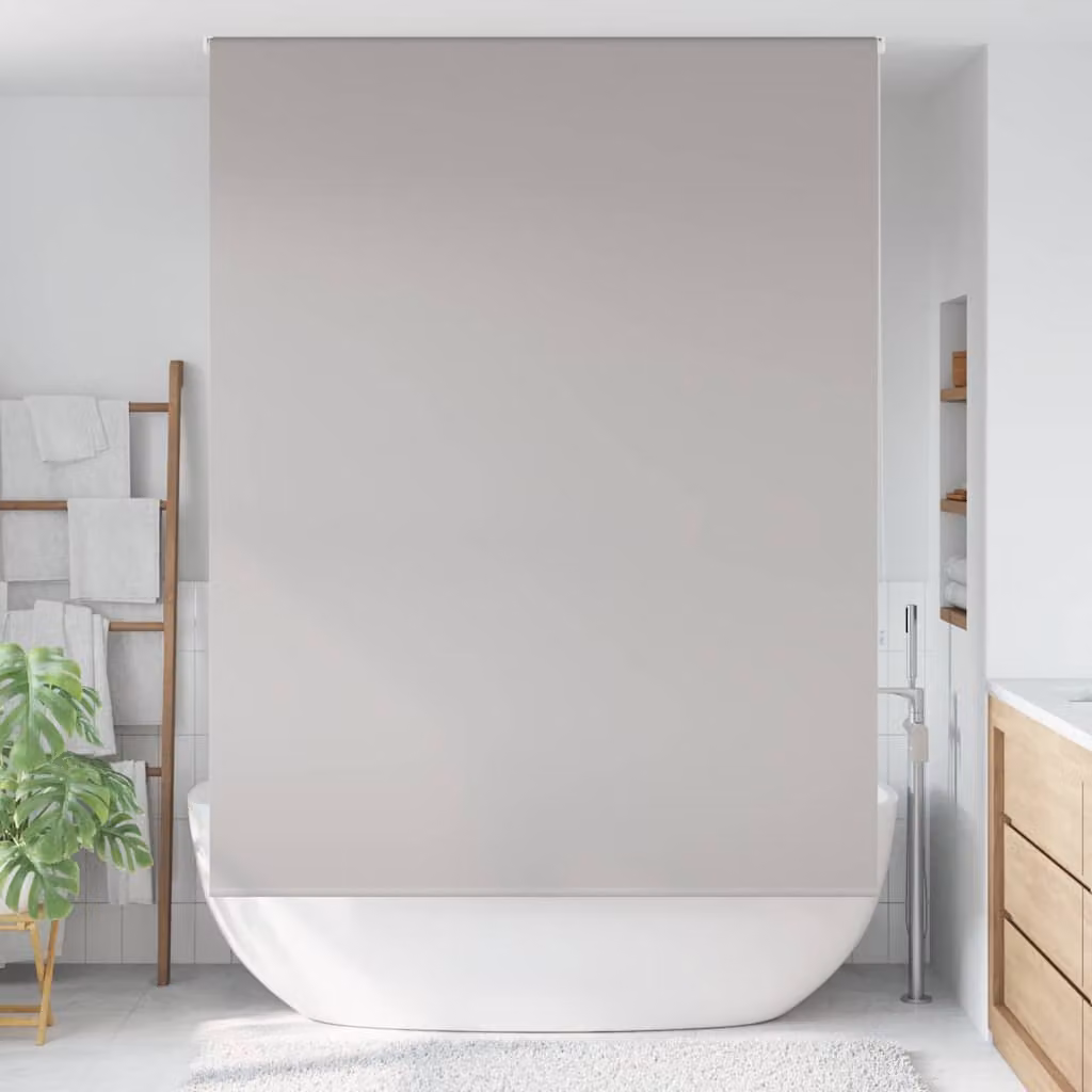 vidaXL Tenda a Rullo Doccia 150x240 cm Larghezza Tessuto 146 cm