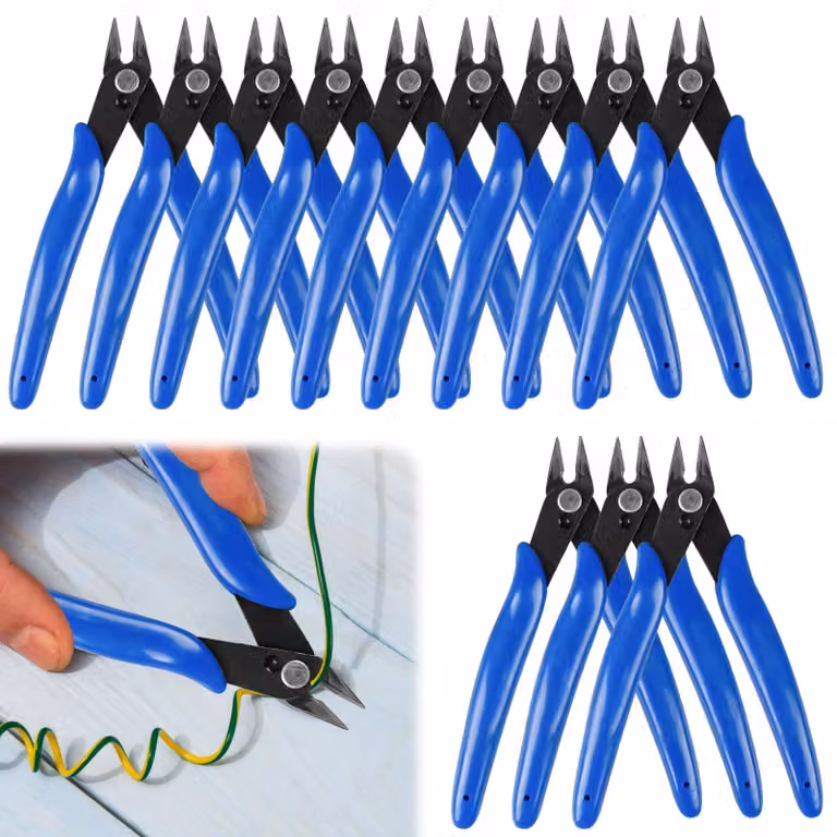 Set di 12 mini coltelli di precisione per modellismo e lavori manuali